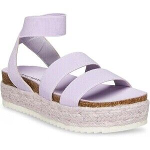 Steve Madden Light Purple Kids Platform Sandals